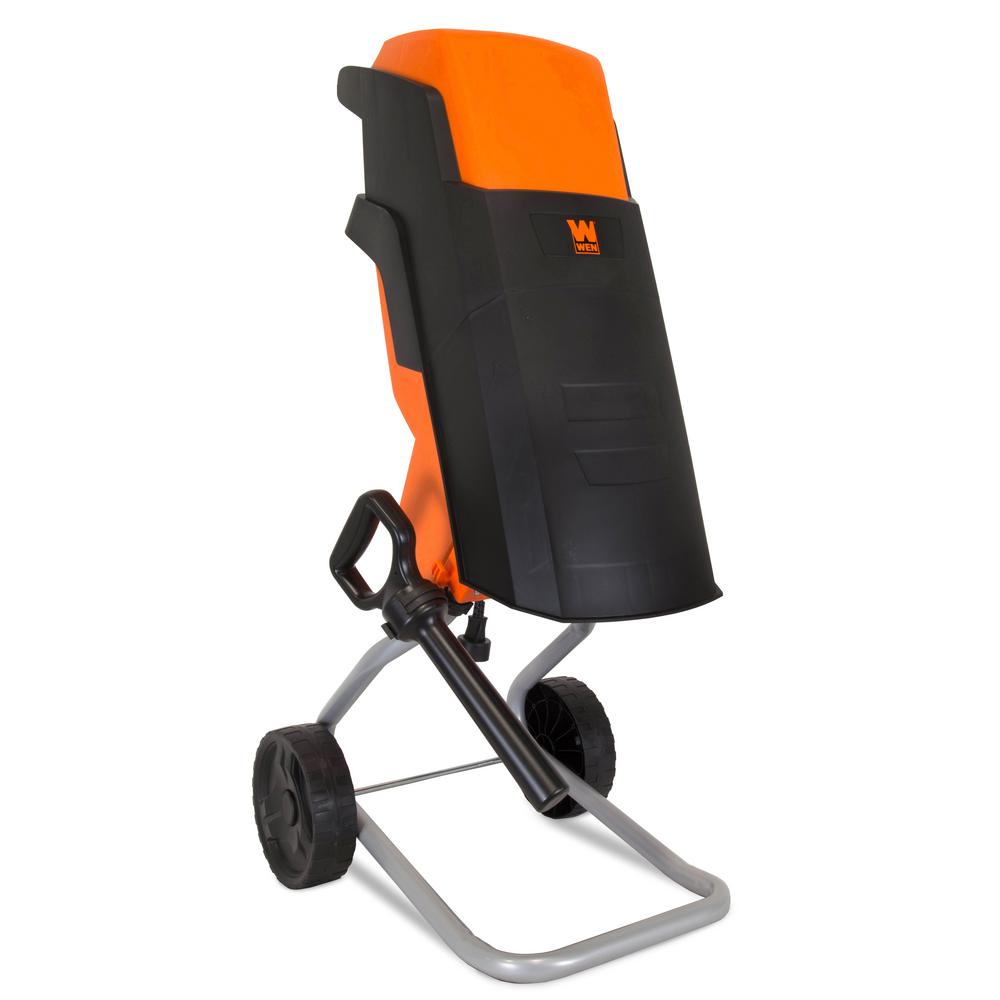 15 Amp Rolling Electric Wood Chipper And Shredder 15 Amp Rolling Electric Wood Chipper And Shredder