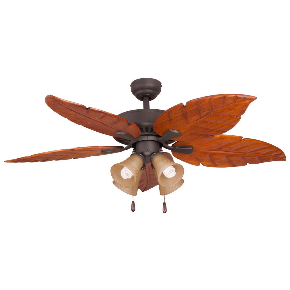 Bronze 4 Lights Ceiling Fans With Lights Ceiling Fans The