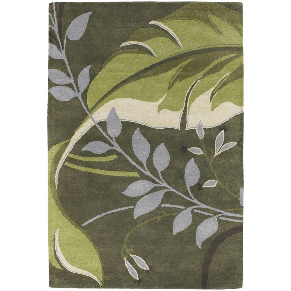 Chandra Kronos Green Cream Grey 5 Ft X 8 Indoor Area Rug Chandra Kronos Green Cream Grey 5 Ft X 8 Indoor Area