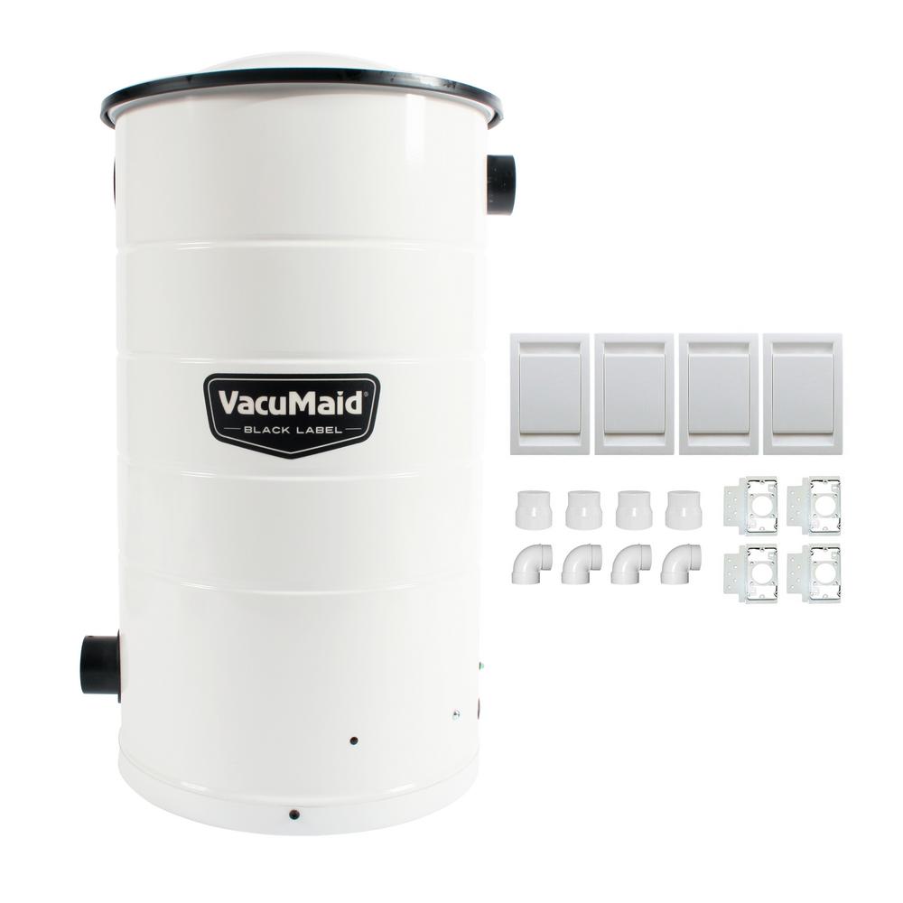 VacuMaid Central Vacuum Power Unit with Installation KitBL12 The