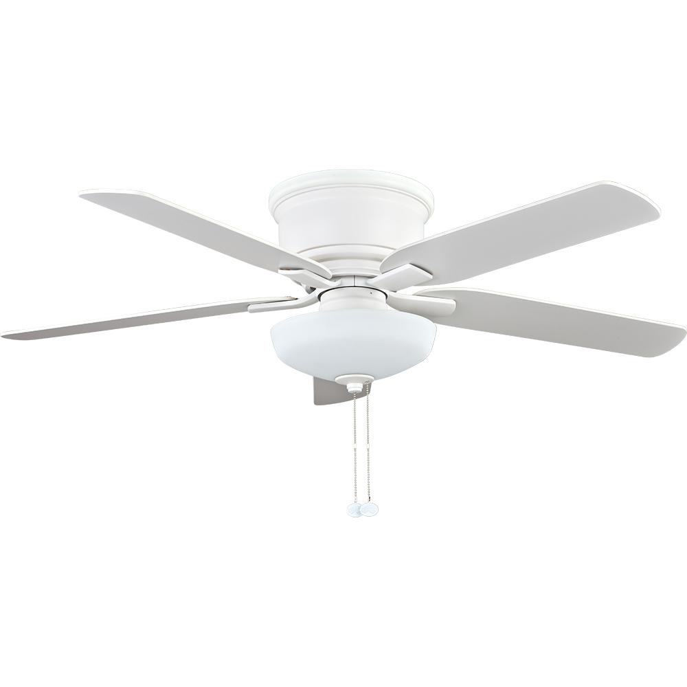 Coastal Reversible Blades Hampton Bay Ceiling Fans With Lights Led Indoor Matte White Ceiling Fan With Light Kit