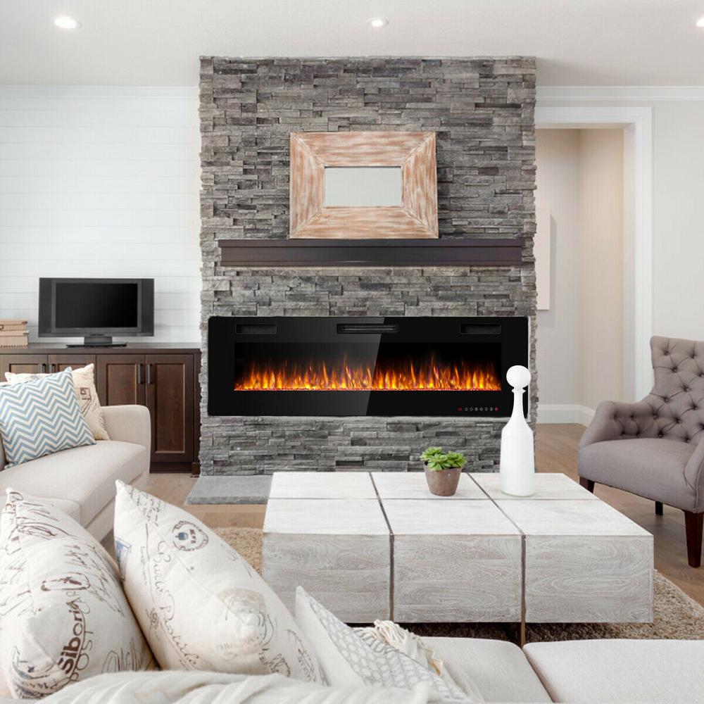 Thin Fireplace