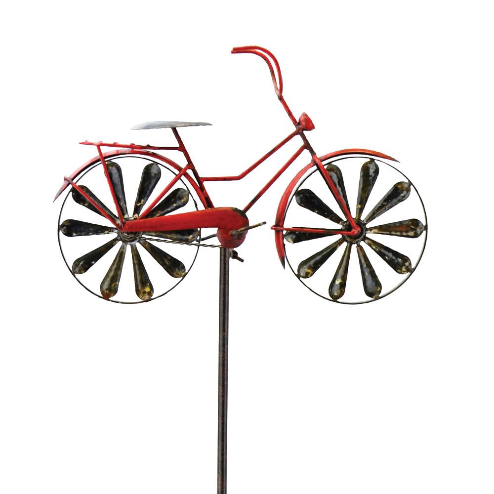 Garden Spinner Bike Red34461 The Home Depot