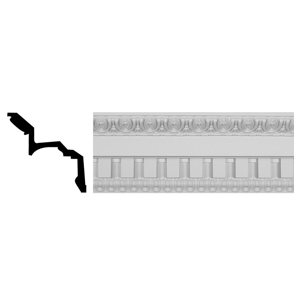Ekena Millwork 83/4 in. x 73/4 in. x 953/4 in. Polyurethane Dentil