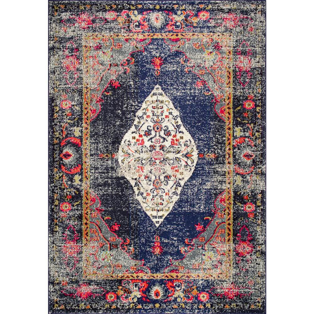 Nuloom Vintage Medallion Veronica Navy 9 Ft X 12 Area Rug Nuloom Vintage Medallion Veronica Navy 9 Ft X 12 Area Rug Kkcb26b 9012 The Home Depot