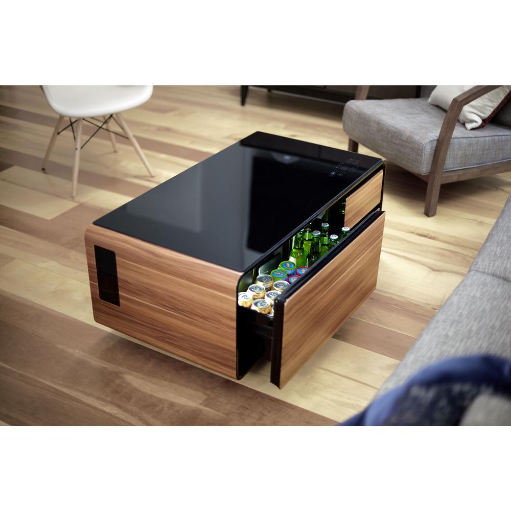 Sobro Black And Wood Grain Coffee Table Soctb300wdbk The Home Depot Internet 305360783 Sobro Black And Wood Grain Coffee Table