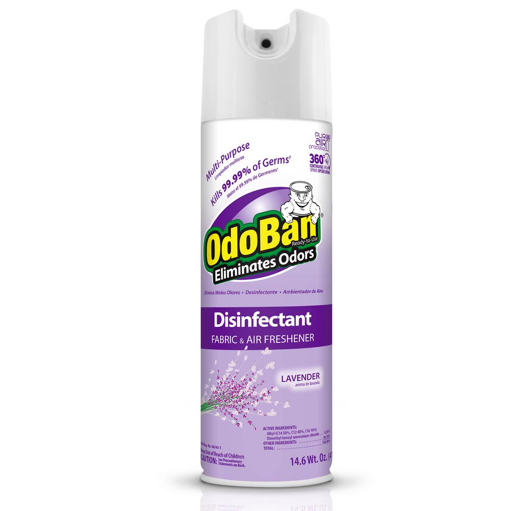 OdoBan 14.6 oz. Lavender Disinfectant, Fabric and Air Freshener, Mold