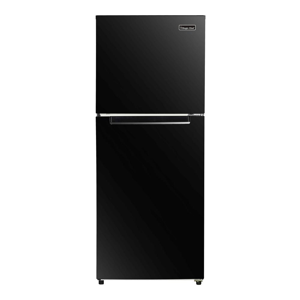 Magic Chef 10 1 Cu Ft Top Freezer Refrigerator In Black