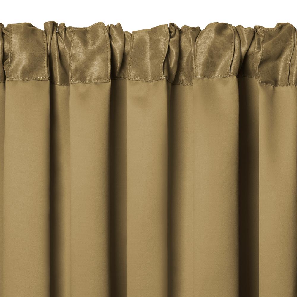 Elrene Antonia Blackout Window Curtain 026865919592 The Home Depot Elrene Antonia Blackout Window Curtain
