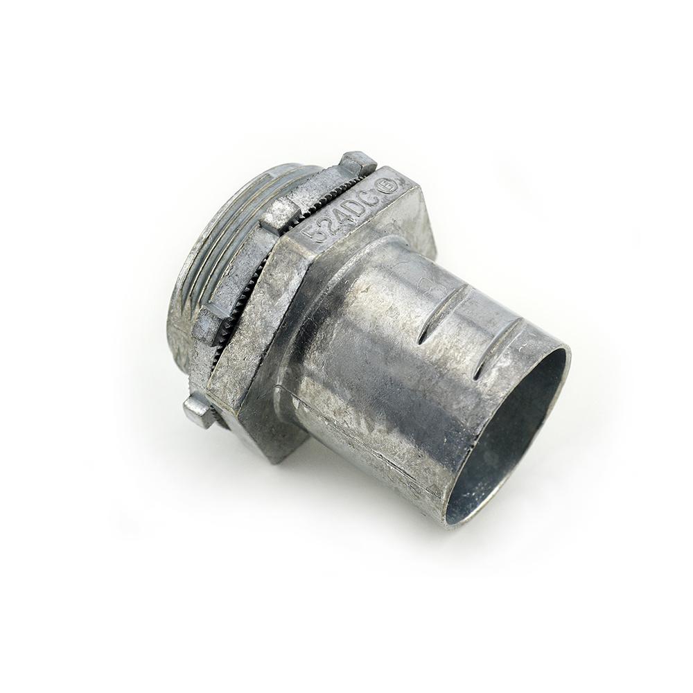 BRIDGEPORT 11/2 in. Flexible Metal Conduit (FMC) ScrewIn Connectors (5Pack)524DC2 The