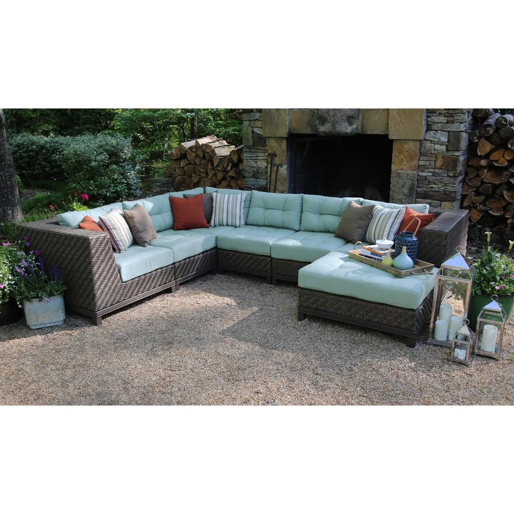 Sunbrella Fabric Patio Conversation Sets Outdoor Lounge