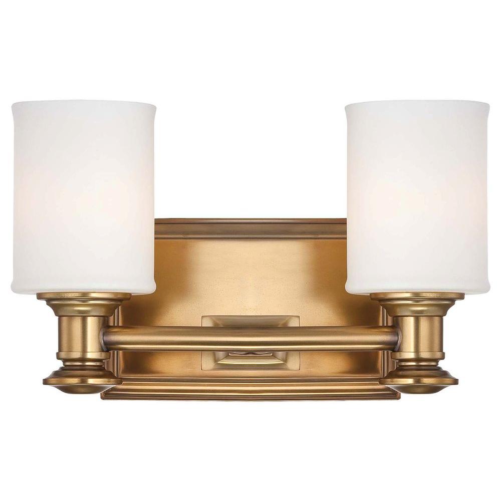 Minka Lavery Harbour Point 2 Light Liberty Gold Bath Light 5172