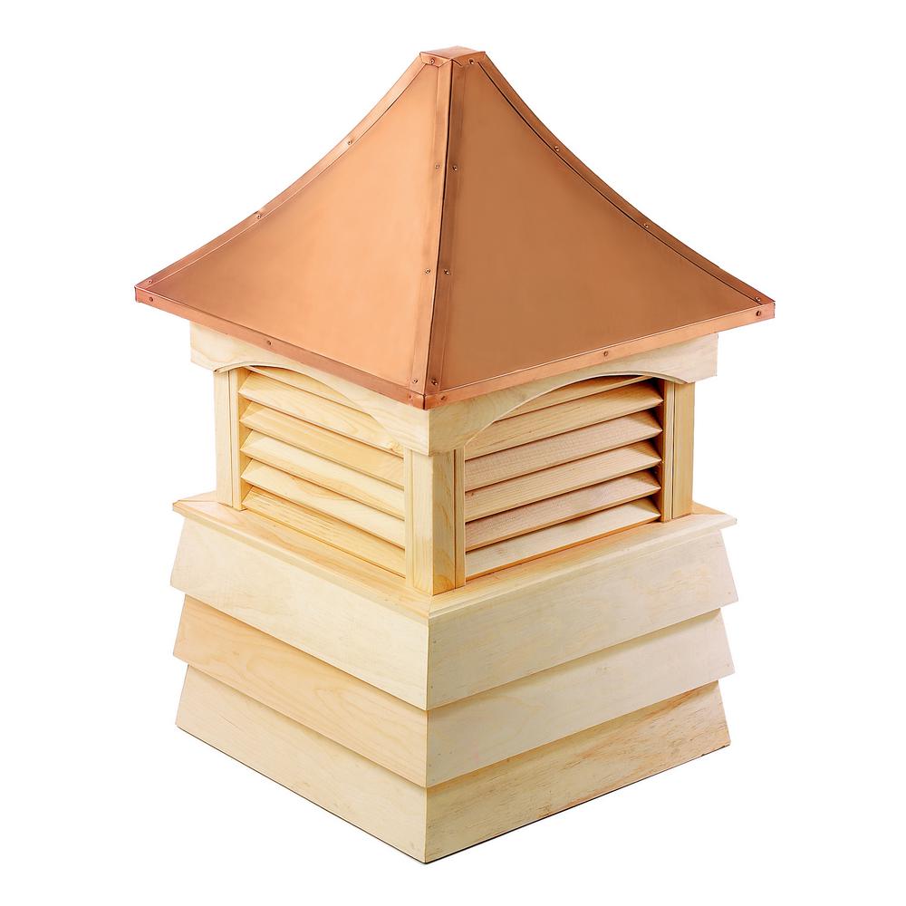 Good Directions Sherwood 84 In X 107 In Wood Cupola With Copper