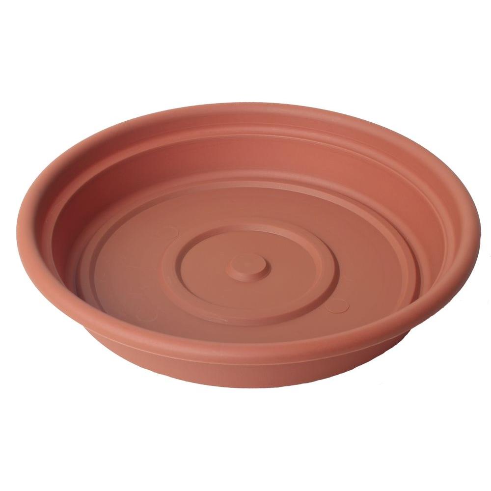 Pennington 8 in. Terra Cotta Saucer100043039 The Home Depot