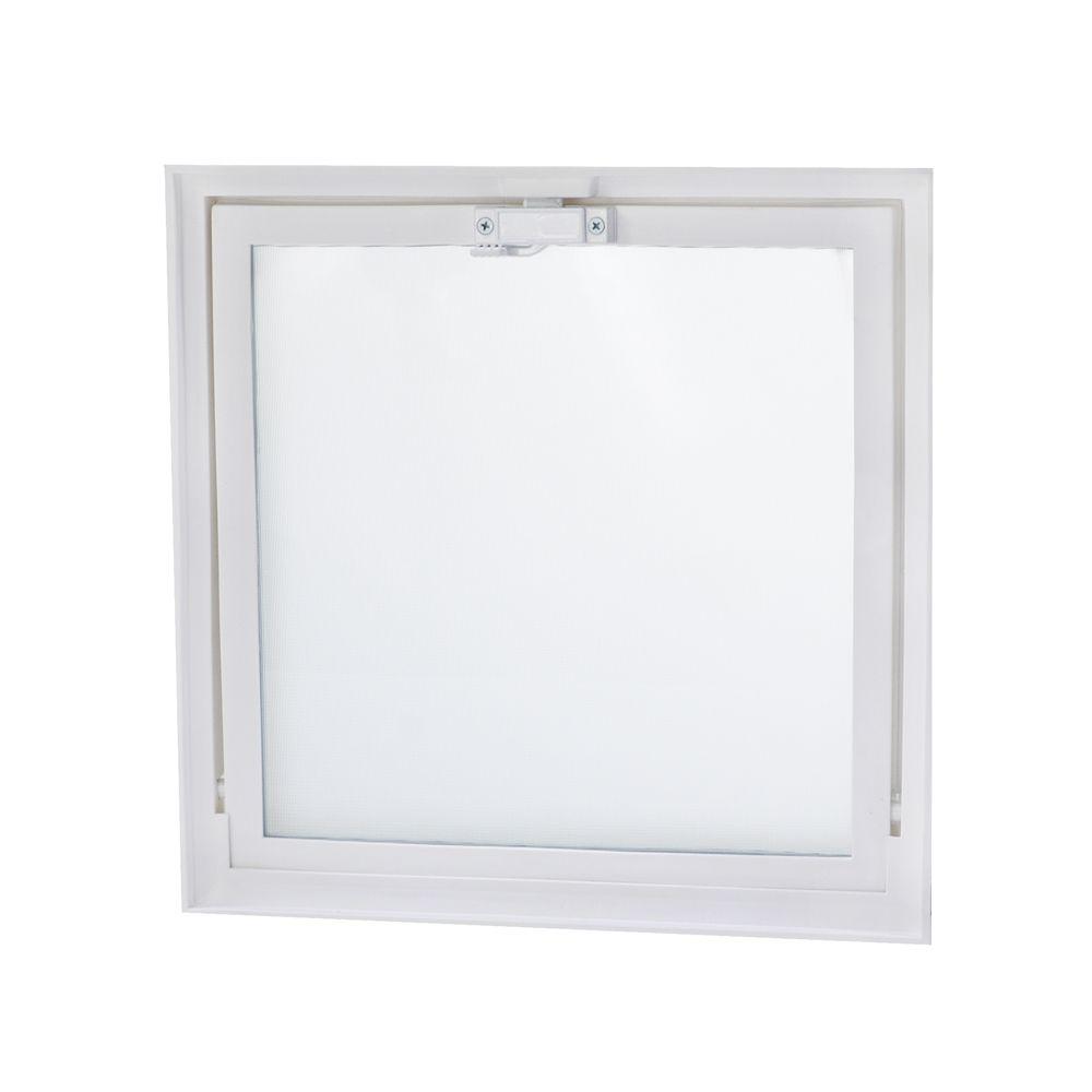 TAFCO WINDOWS 15.75 in. x 15.75 in. Hopper Vent Screen WindowVV1616