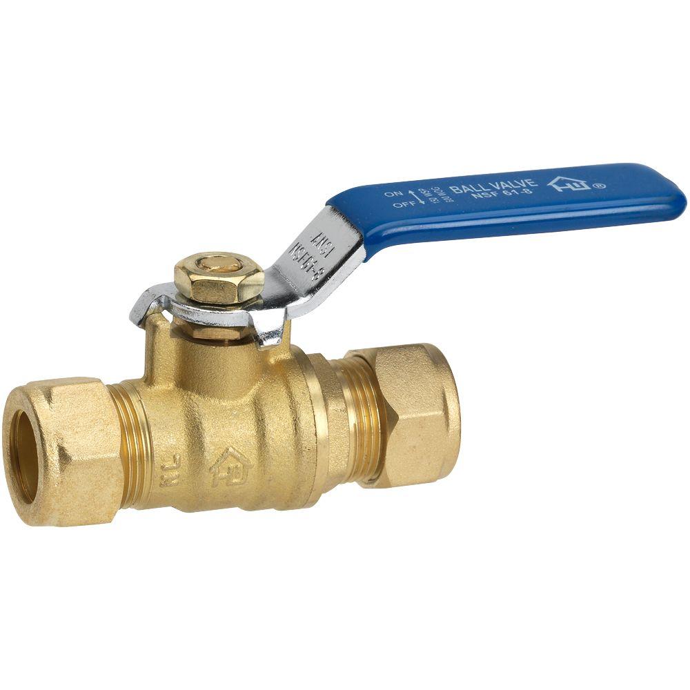 Homewerks Worldwide 1 in. Lead Free Brass Compression Standard Port