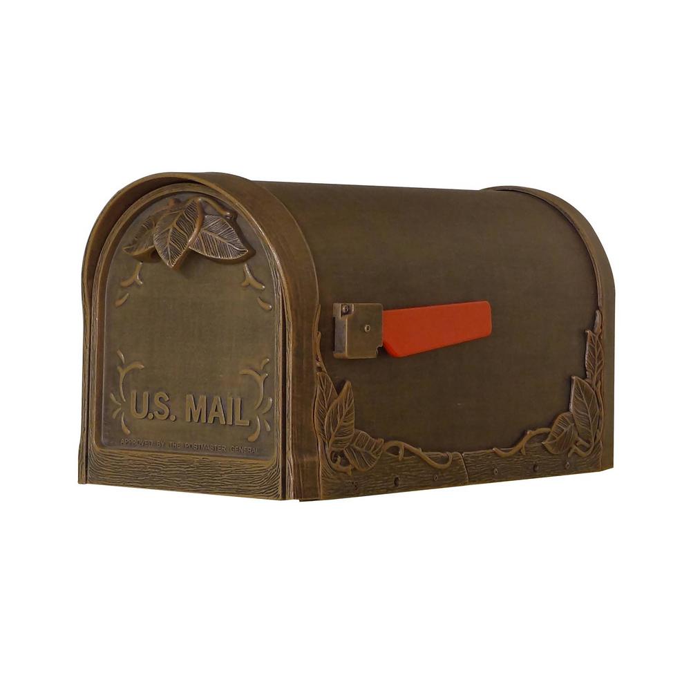 Special Lite Products SCB-1005-SW Hummingbird Curbside Mailbox Copper