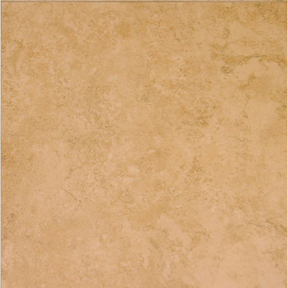 16x16 Ceramic Tile The Home Depot Elissa Beige 16 In X Glazed Ceramic Floor And Wall Tile