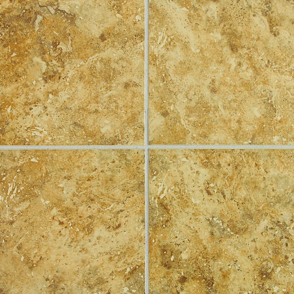 Daltile Heathland Amber 12 in. x 12 in. Glazed Ceramic Floor and Wall ...