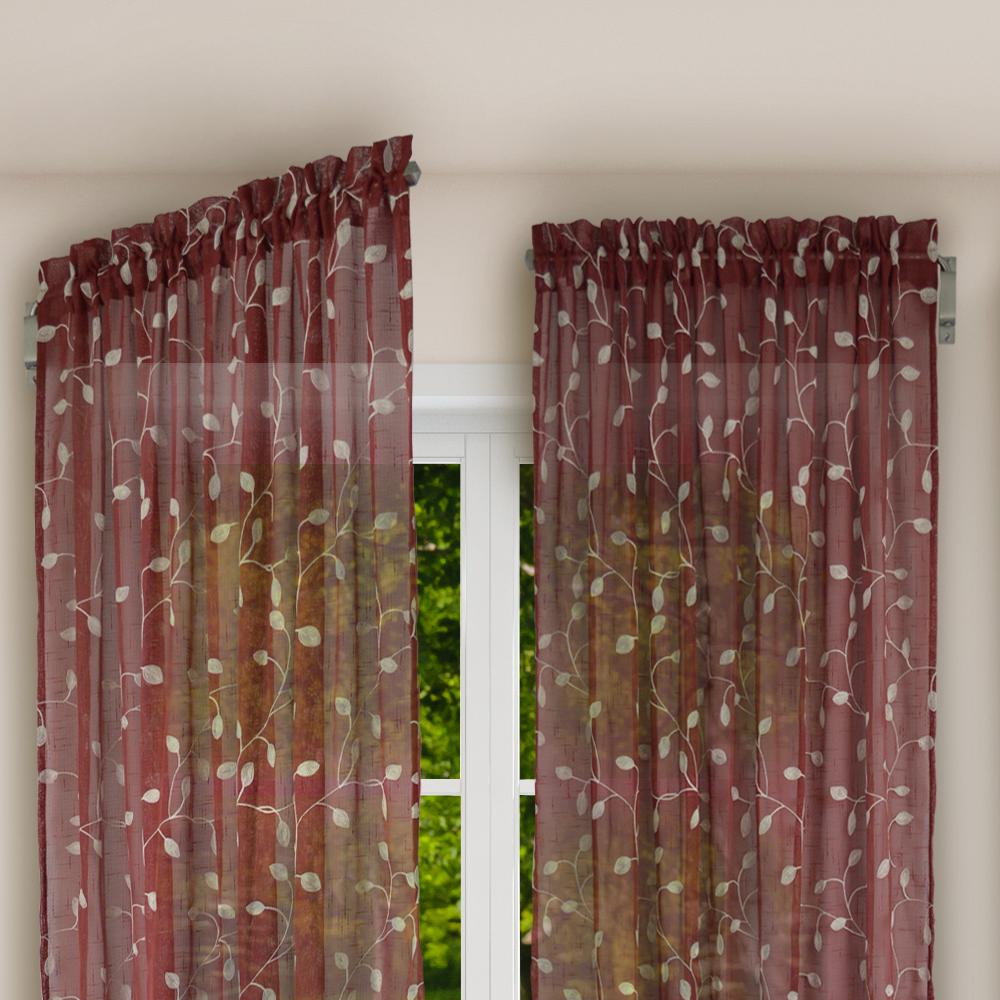 Achim Dylan 36 In L 66 Innovative Wrap Around Curtain Rod L Innovative Swing Arm Curtain Rod N