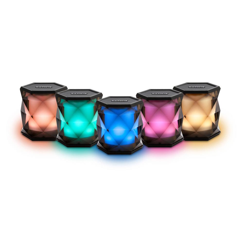 ihome color changing rechargeable wireless speaker