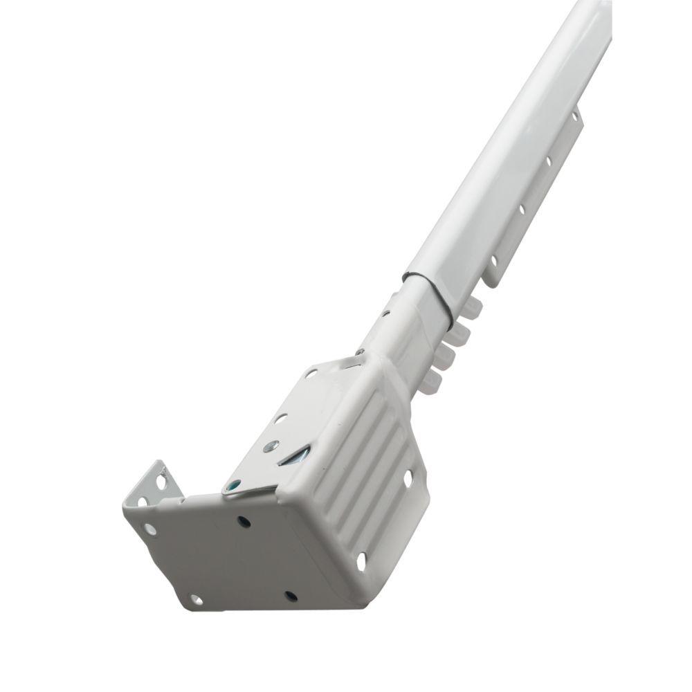 Rod Desyne 66 in. 120 in. Heavy Duty Center Open Double Traverse Rod