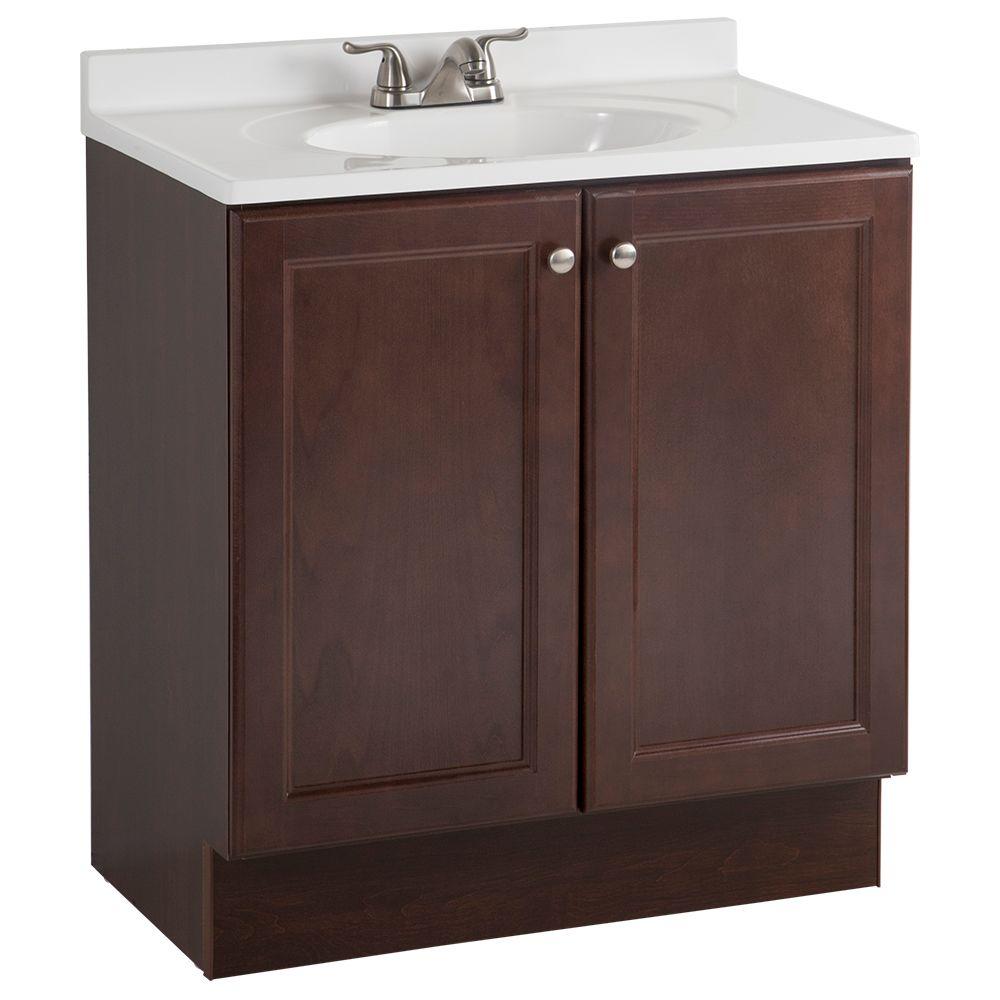 Glacier Bay Vanity Pro AllInOne 31 in. W Bathroom Vanity