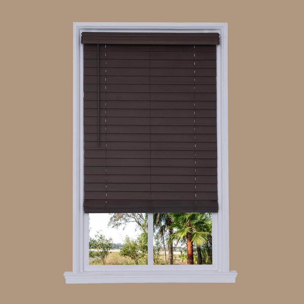 Distressed Faux Wood Blind - 44.75 