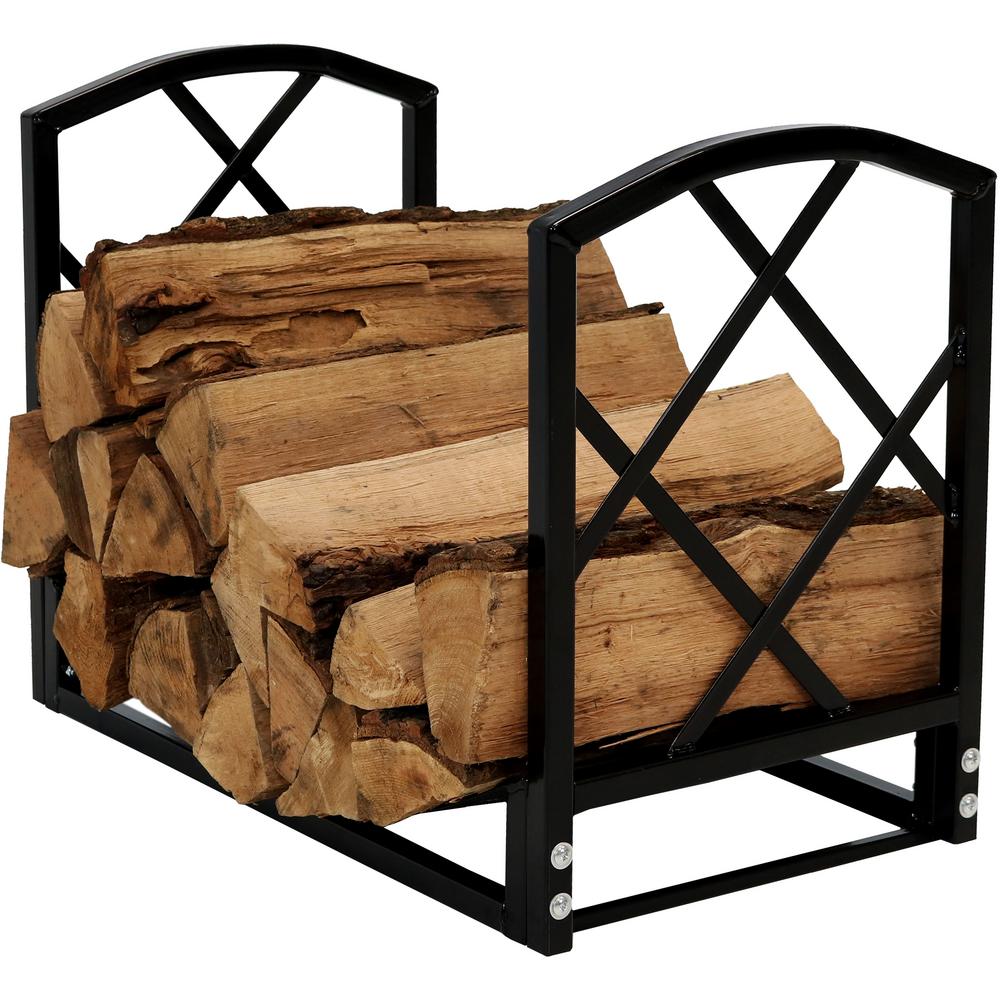 Fireplace Log Holder With Blower