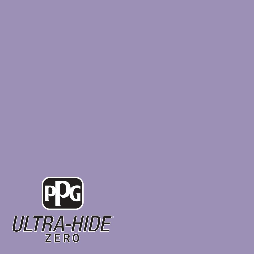 Ppg Purples Lavenders Paint Colors The Home Depot Hdpv46 Ultra Hide Zero Lavender Flowers Satin Interior Paint