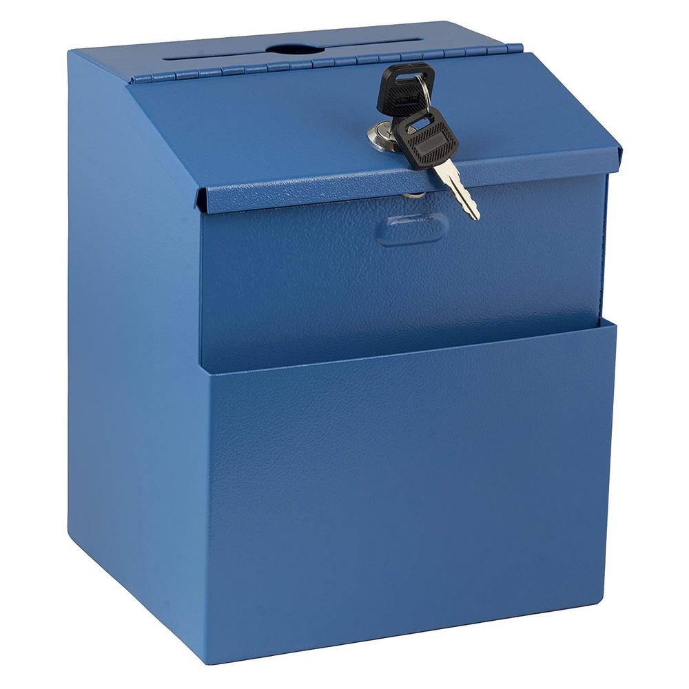 adiroffice-wall-mountable-steel-locking-suggestion-box-blue-631-01-blu