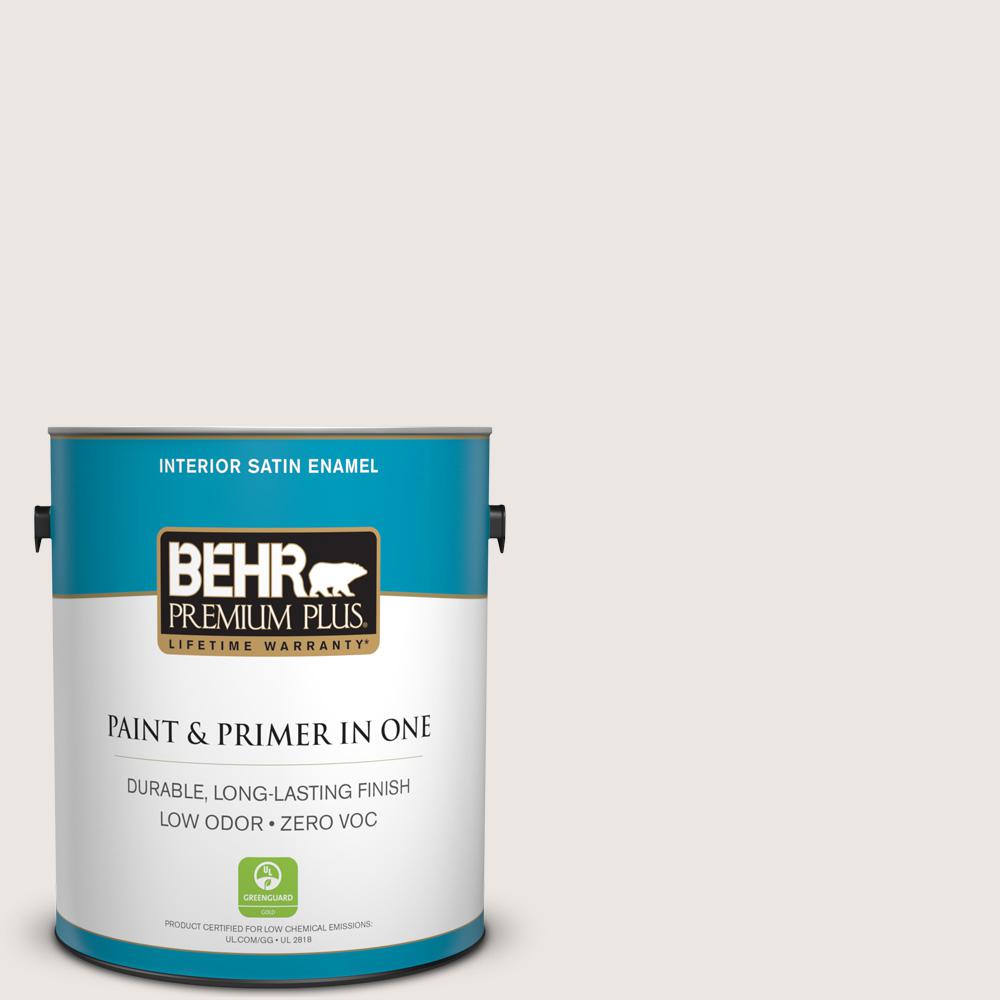 BEHR Premium Plus 1gal. N3301 Milk Paint Satin Enamel Interior Paint