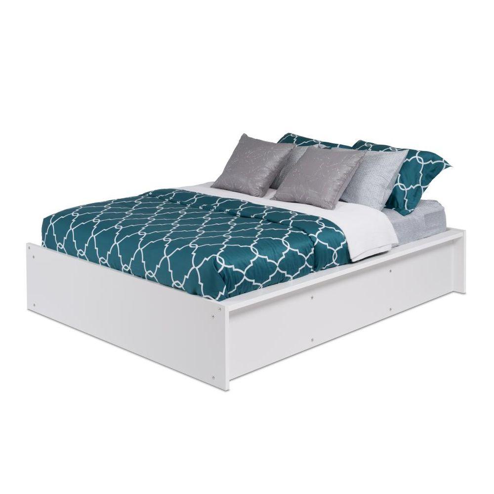 Prepac Calla Queen Wood Platform Bed Wbpq 0500 2k The Home Depot Prepac Calla Queen Wood Platform Bed