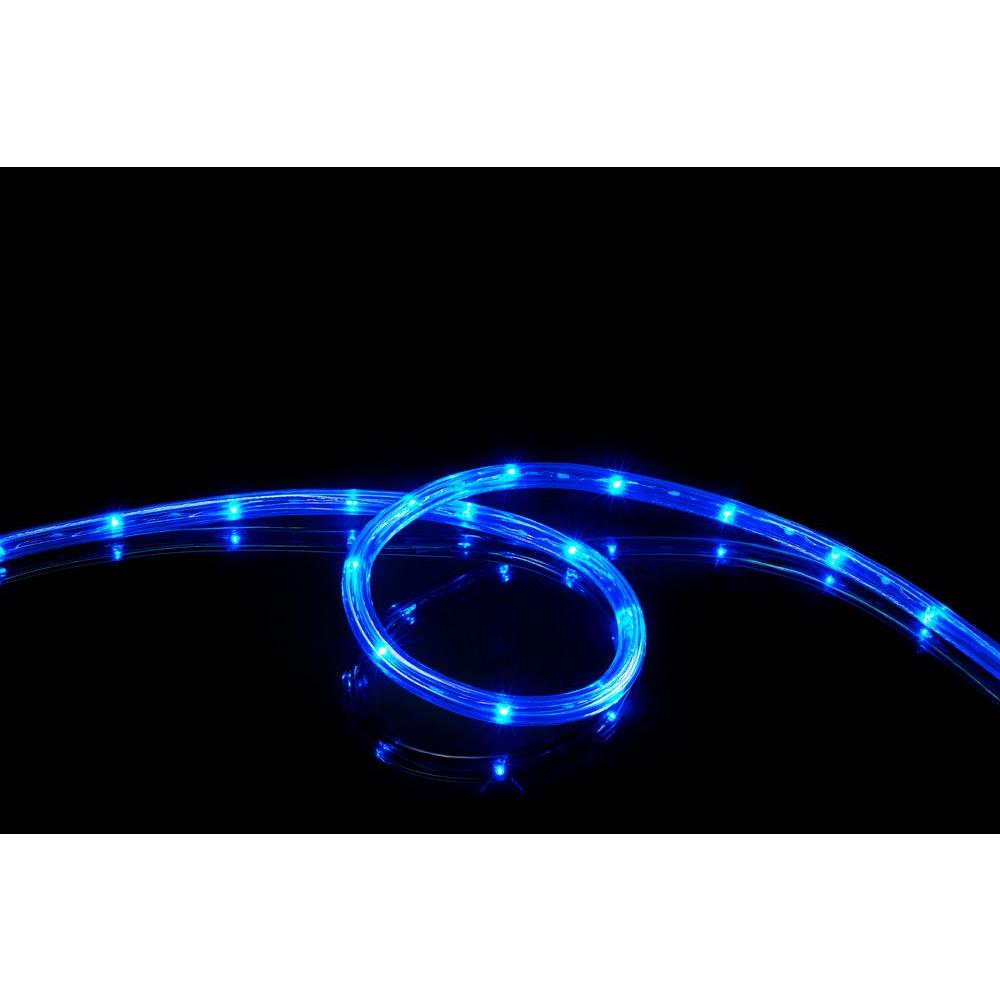 Rope Lights Outdoor Lighting The Home Depot Blue All Occasion Indoor Outdoor Led Rope Light 360