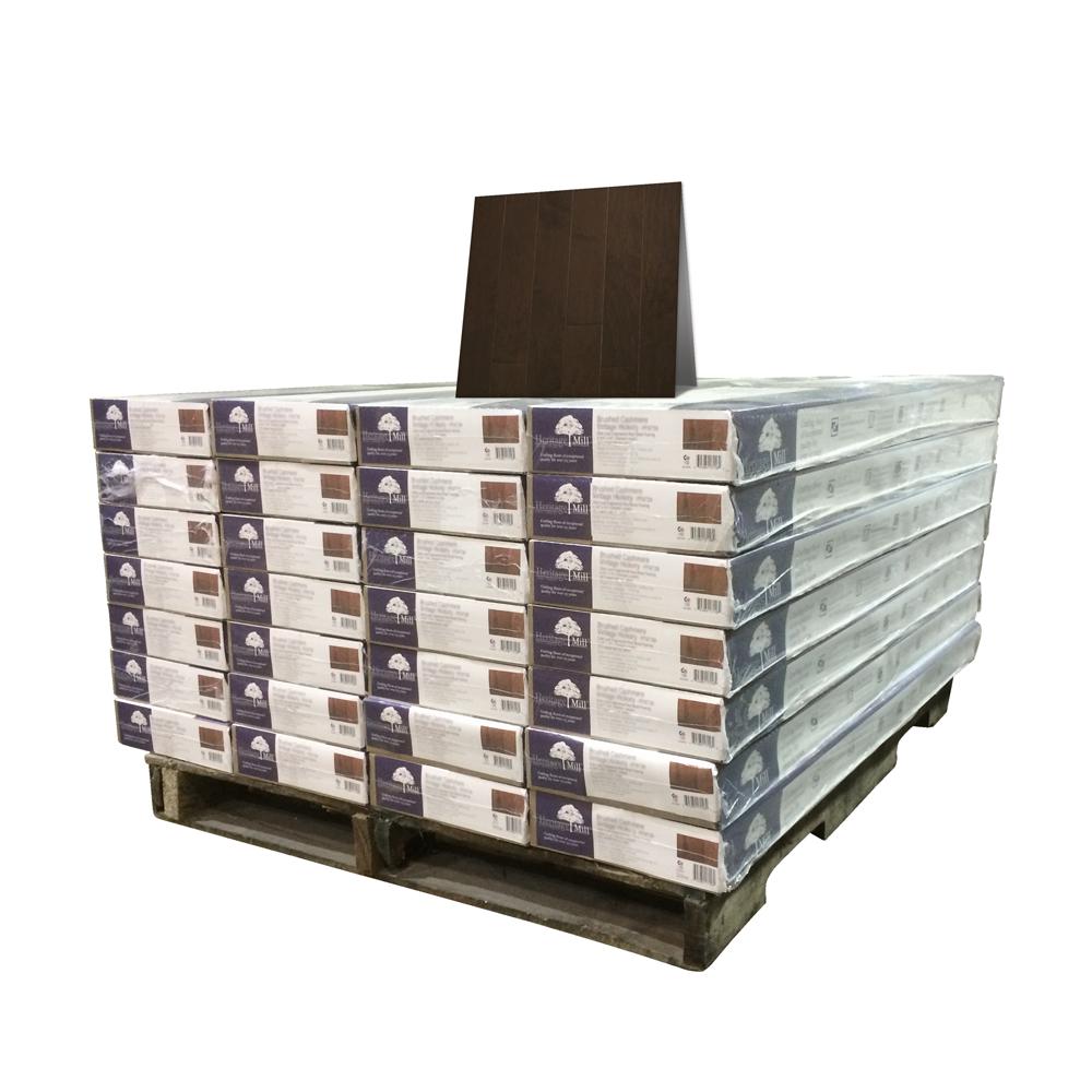 3 8 In Black Engineered Hardwood Flooring The Home Maple Midnight 3 8 In Thick X 4