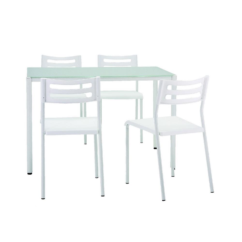 Breakfast Nook Standard 30 34 In Dining Room Sets Kitchen Bistro Small White Dining Gl And Metal Set Of 5