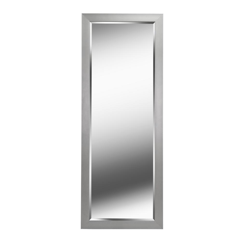 Beveled Glass Floor Mirrors Mirrors The Home Depot