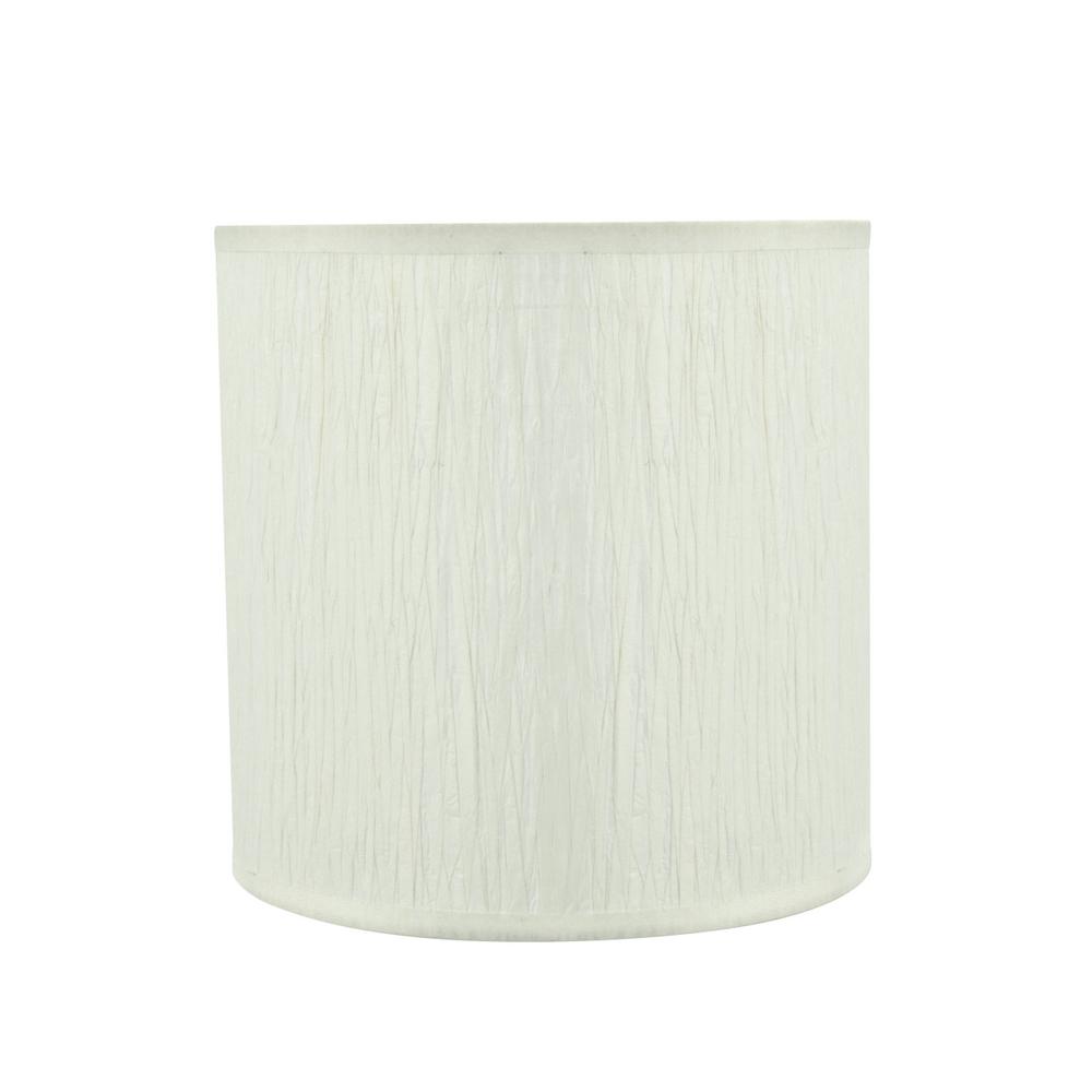 off white drum lamp shade