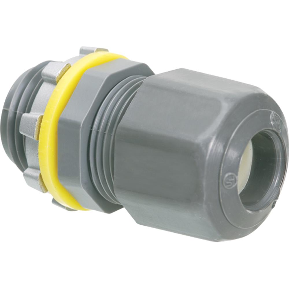 connector conduit strain cord relief arlington industries low profile fittings