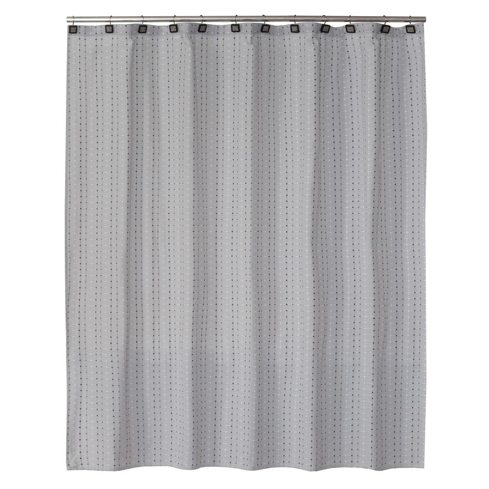 gray shower curtain liner
