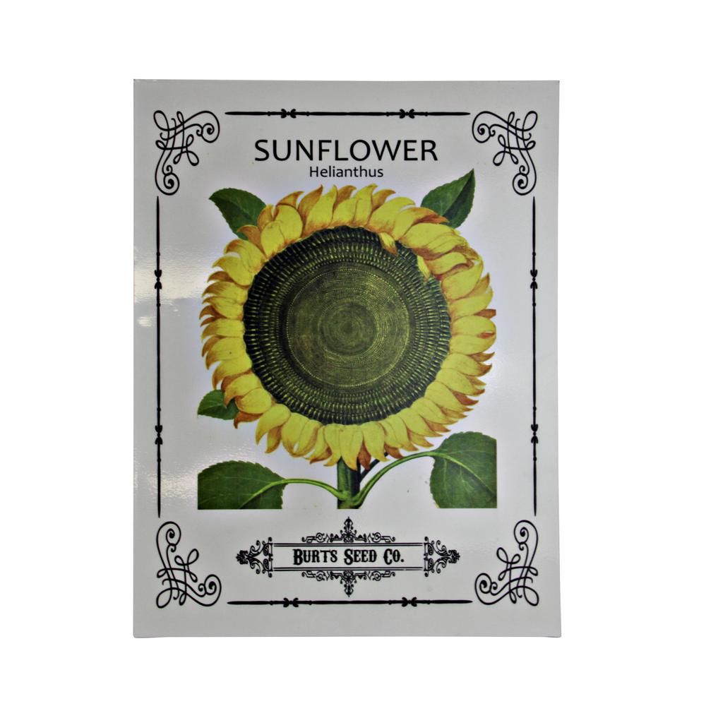 Exhart Vintage Sunflower Seed Packet Metal Wall Art 17066 Rs The Home Depot - Outdoor Wall Decor Sunflower Exhart Vintage Sunflower Seed Packet Metal Wall Art 17066 Rs The Home Depot - Outdoor Wall Decor Sunflower