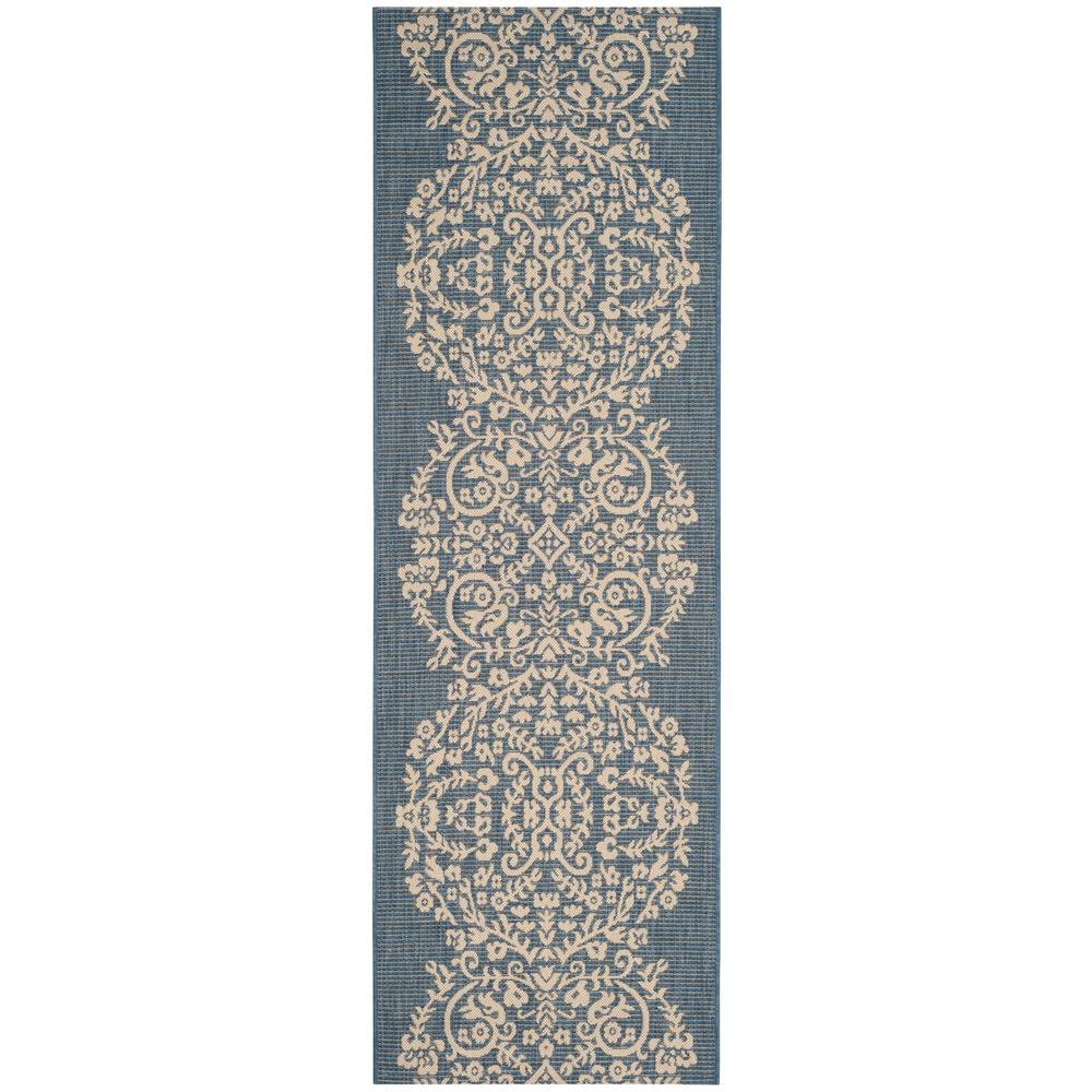 Safavieh Martha Stewart Azurite 2 Ft 7 In X 8 Indoor Outdoor Runner Rug Msr4256 243 38 The Home Depot - 7 X 8 Ft Rug Safavieh Martha Stewart Azurite 2 Ft 7 In X 8 Indoor Outdoor Runner Rug Msr4256 243 38 The Home Depot - 7 X 8 Ft Rug