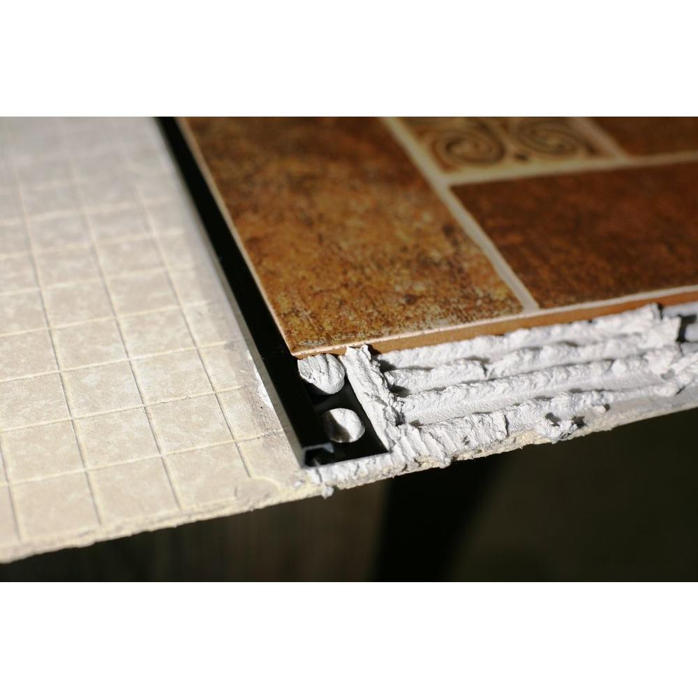 Custom Building S Satin Silver 3 8 In X 98 5 Aluminum Q Square Tile Edging Trim H8762ma98 The Home Depot - Tile Corner Trim Square Custom Building S Satin Silver 3 8 In X 98 5 Aluminum Q Square Tile Edging Trim H8762ma98 The Home Depot - Tile Corner Trim Square