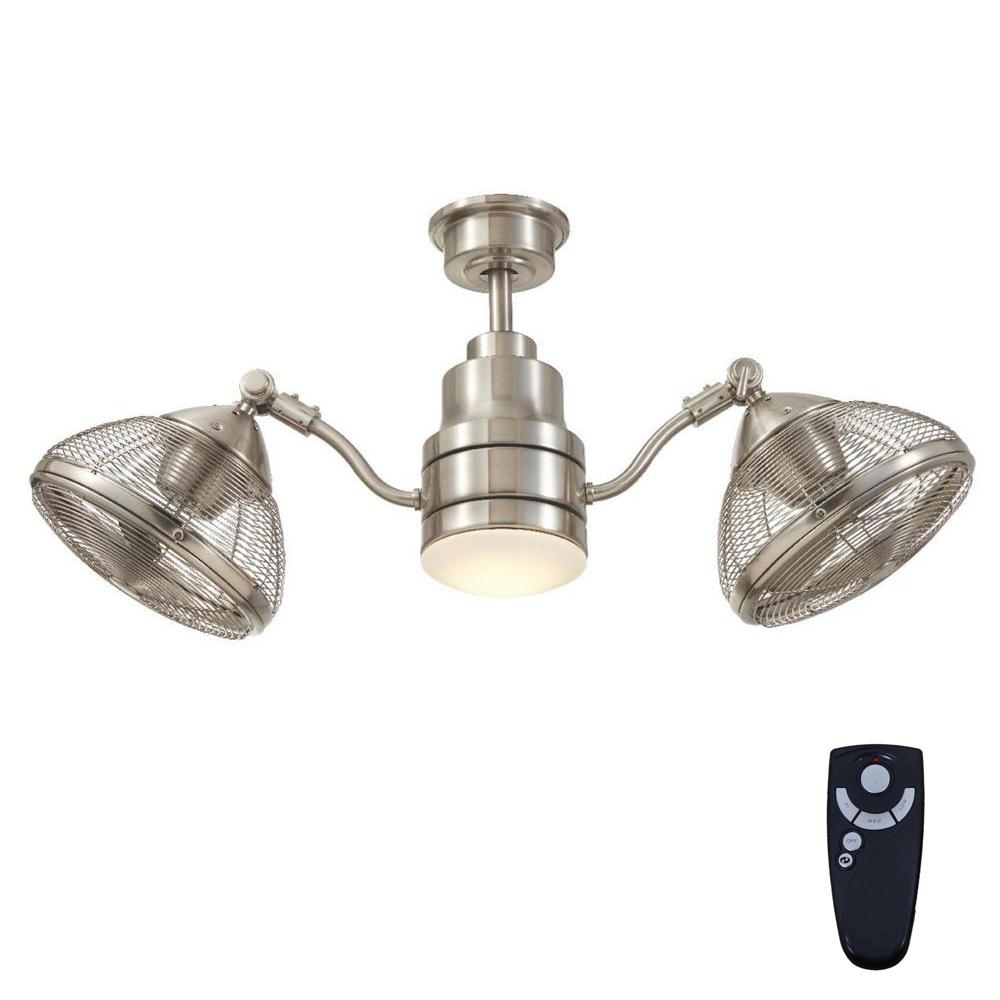 Industrial Outdoor Ceiling Fans Lighting The Home Depot
