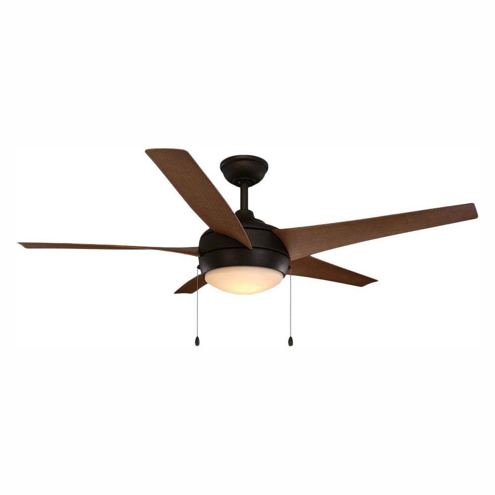 Hampton Bay Heirloom 52 In Indoor Outdoor Oil Rubbed Bronze