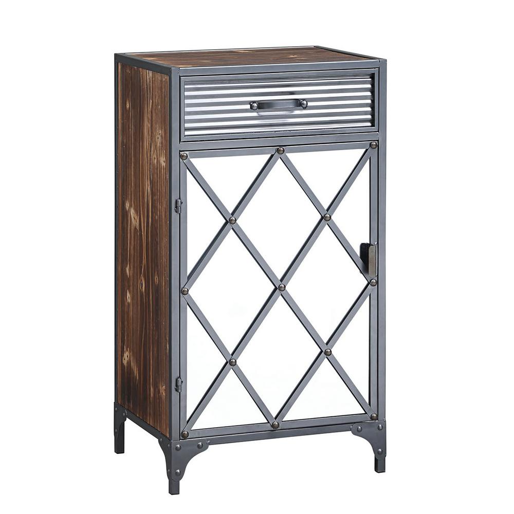 4d Concepts T Collection Mirrored Cabinet 184021 The Home Depot 4d Concepts T Collection Mirrored