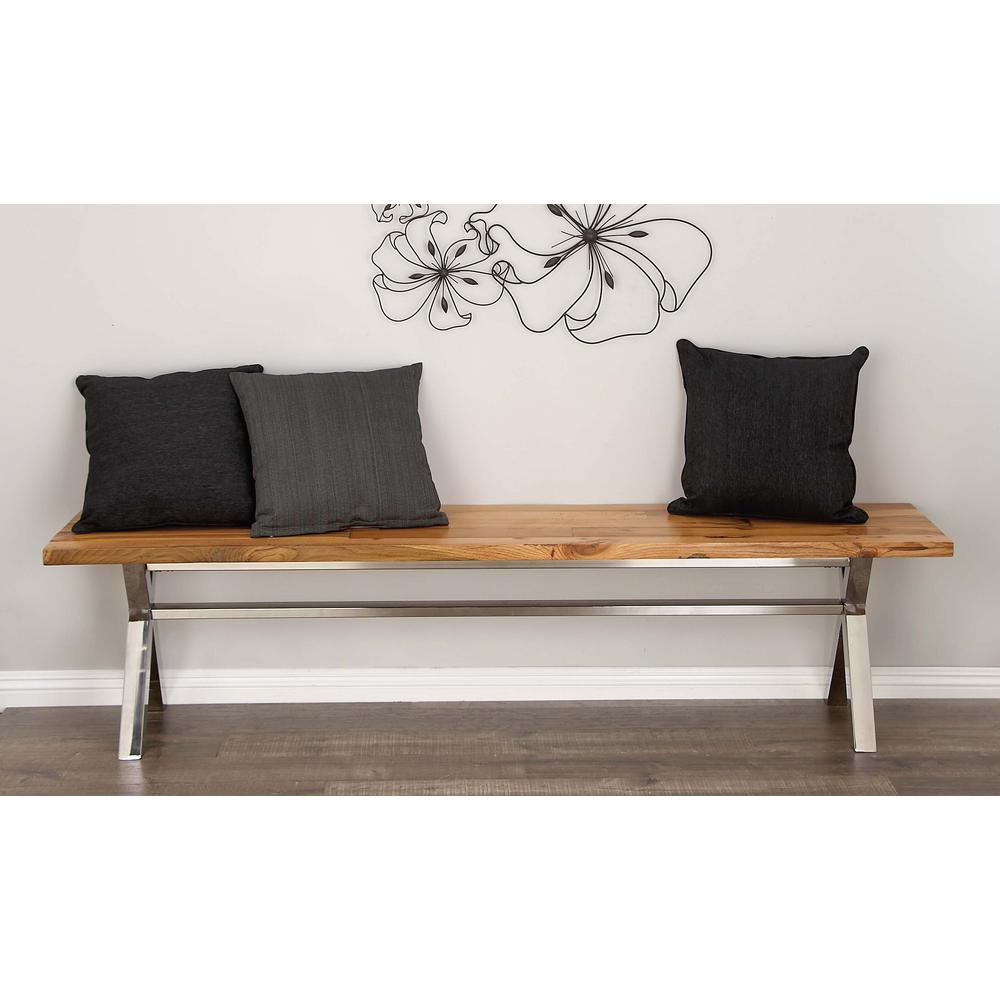 Alaterre Furniture Revive Rustic Coat Hook and Bench SetARVA030920