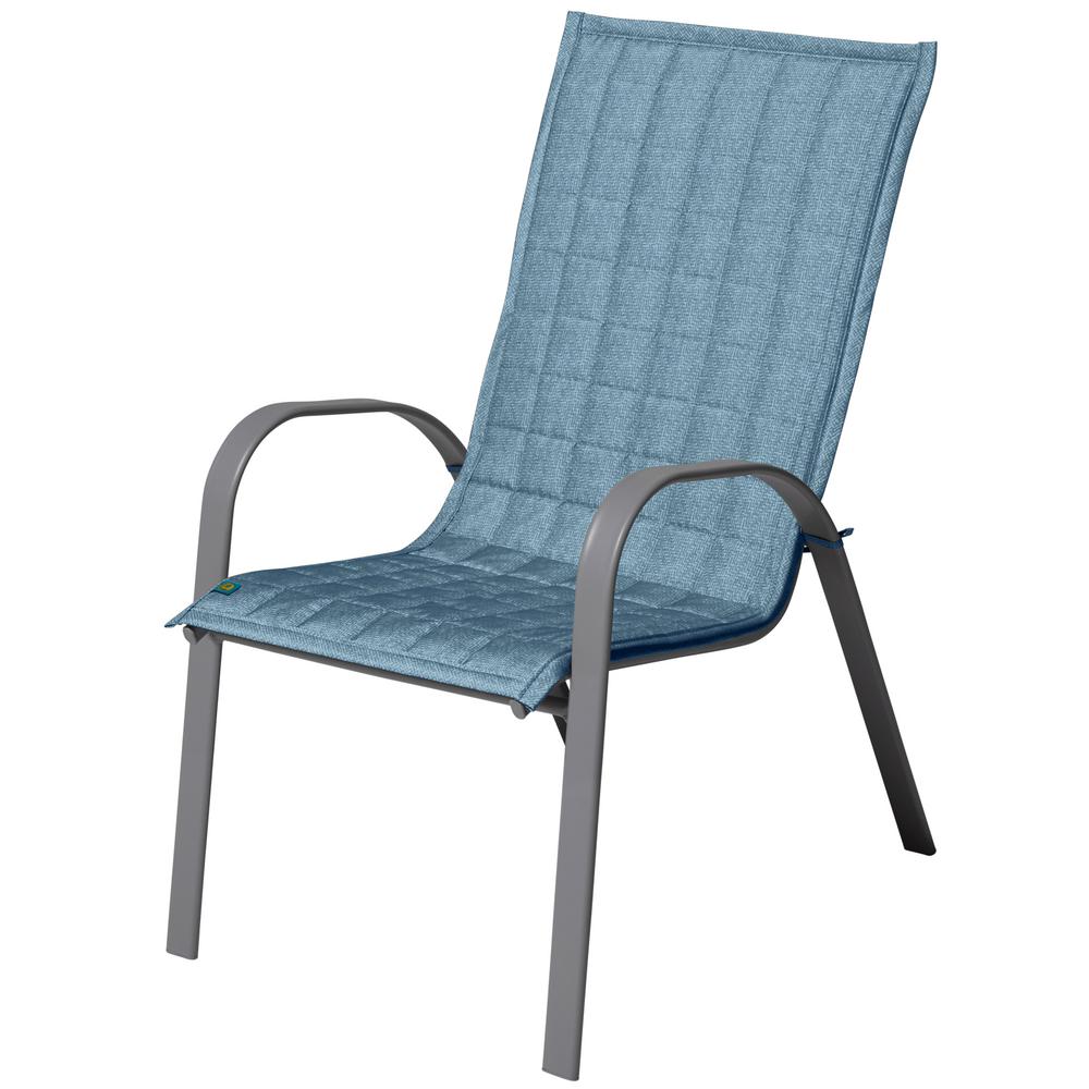 Duck Covers Weekend 3 75 Ft Blue Shadow Patio Chair Slipcover Wsbsch4520 The Home Depot