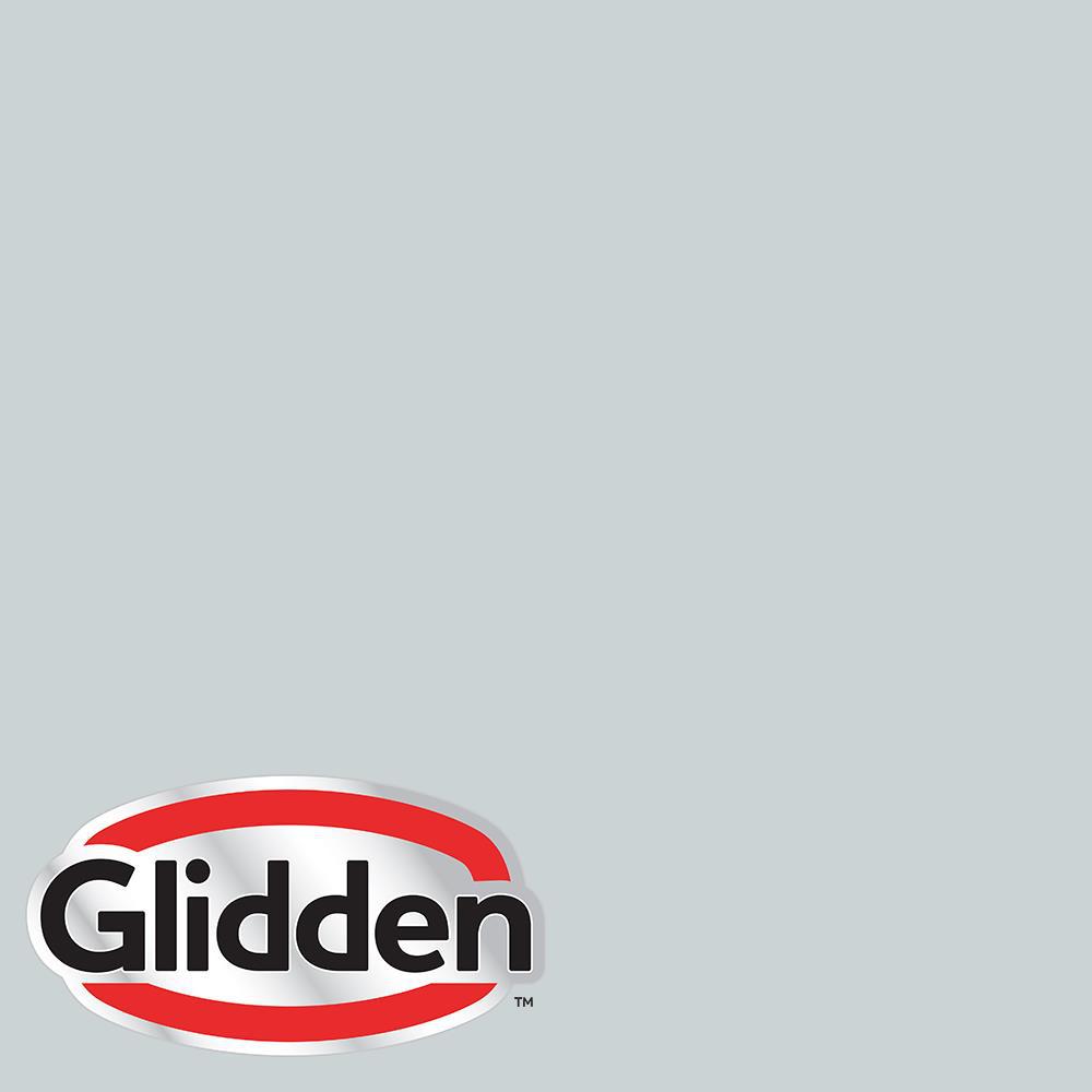 Glidden Essentials 1 Gal Hdgcn41 Quiet Rain Semi Gloss Exterior Paint Hdgcn41ex 01sg The Home Depot