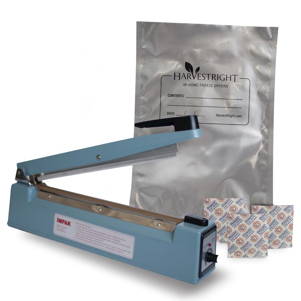 Harvest Right Mylar Starter Kit With 50 Bags Oxygen Harvest Right Mylar Starter Kit With 50 Bags Oxygen Absorbers And